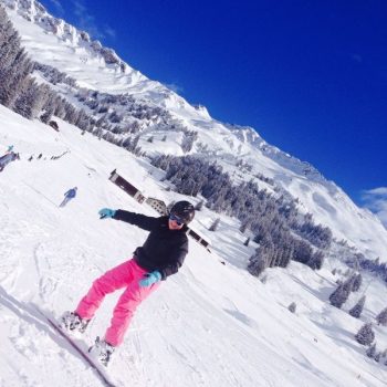 snowboarding