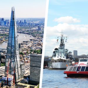 The View from The Shard and Afternoon Tea Cruise for Two