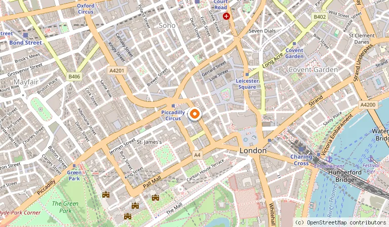 Map showing the location of Fallow in London