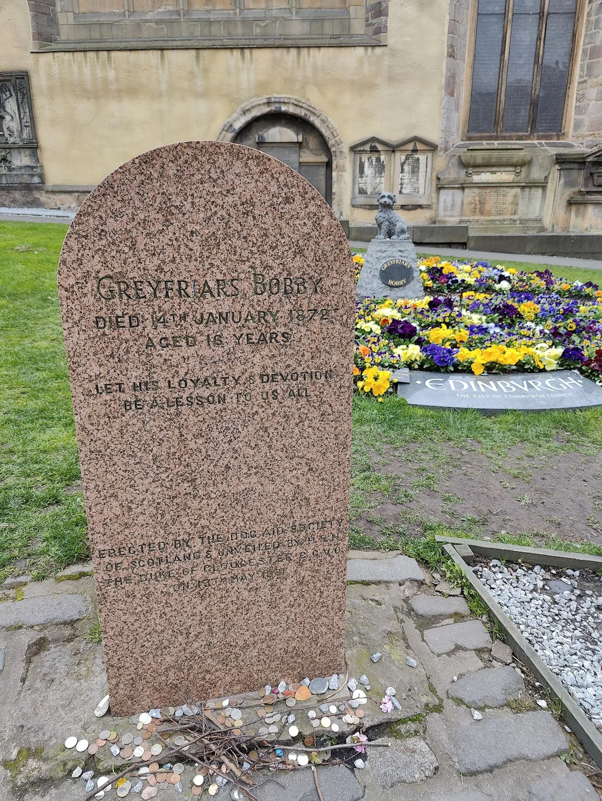 Greyfriars Bobby's Grave