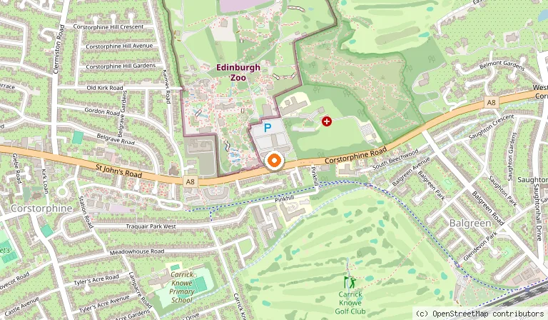 Map showing the location of Holiday Inn Edinburgh by IHG in Edinburgh