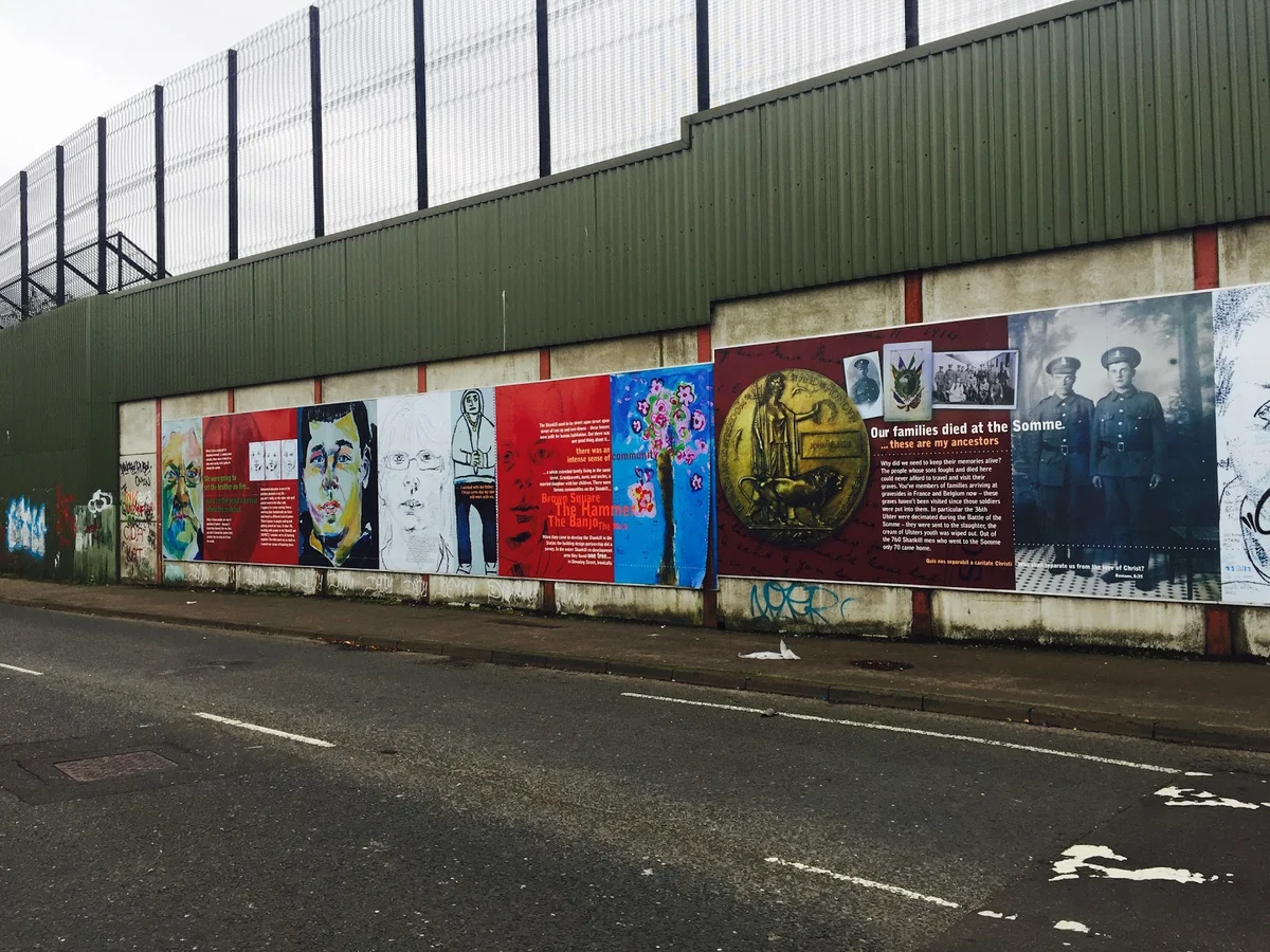 Peace Wall Belfast