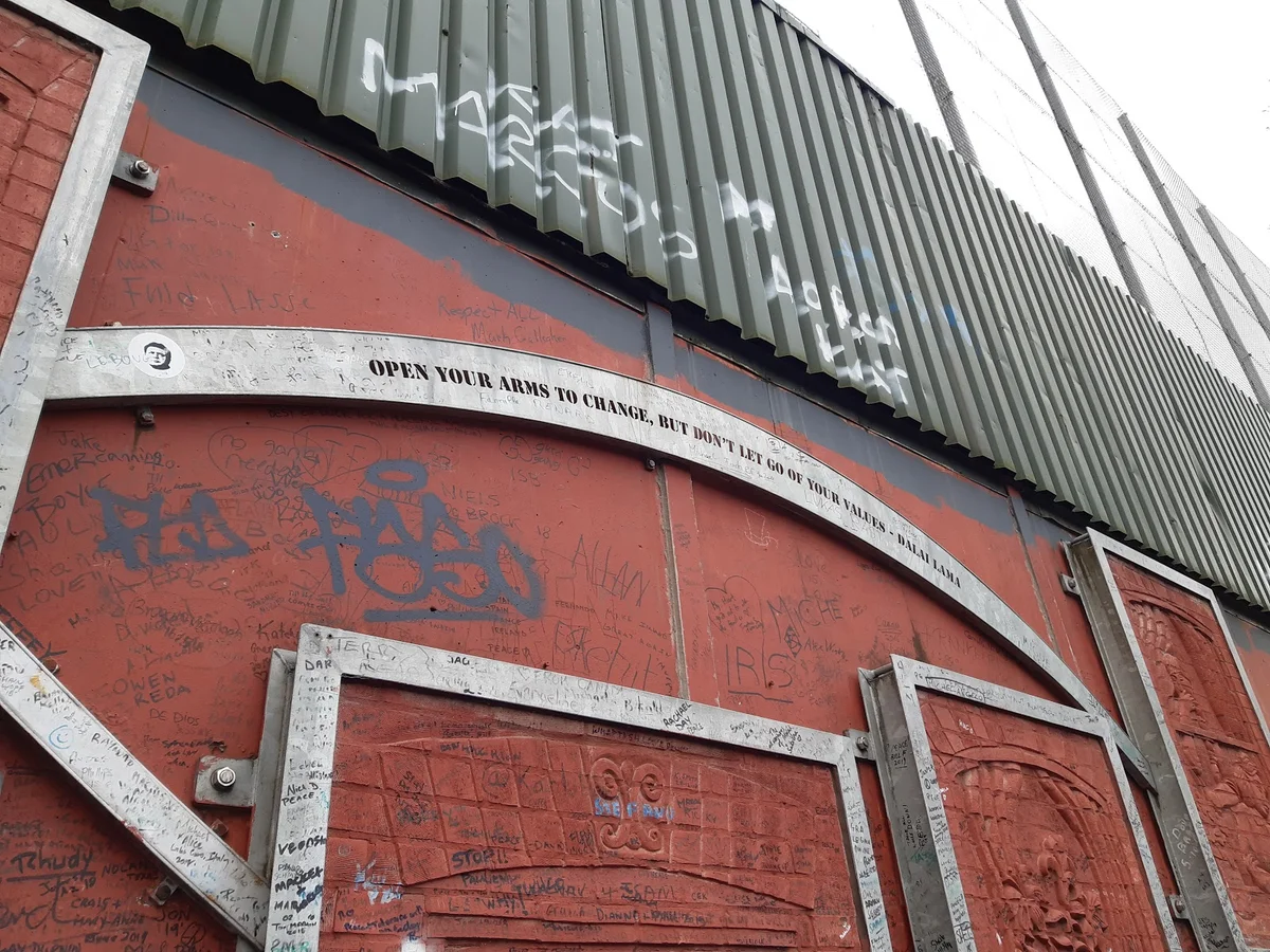 Peace Wall Belfast