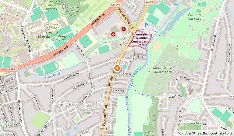 Map showing the location of Royal Watan Kashmiri Restaurant - Birmingham Best Balti in Birmingham