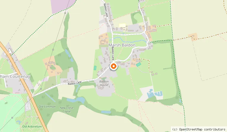 Map showing the location of Seven Stars in Oxford