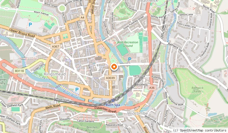 Map showing the location of Sotto Sotto in Bath