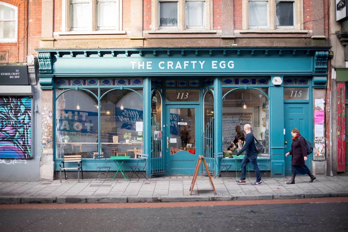 The Crafty Egg, Stokes Croft