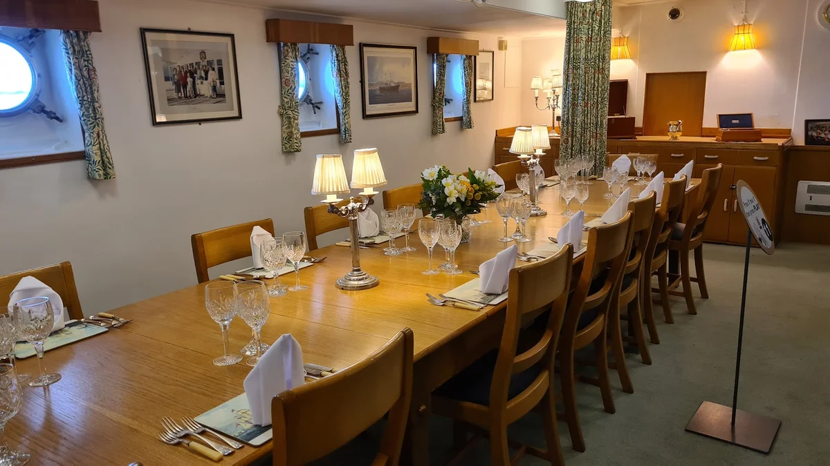 The Royal Yacht Britannia