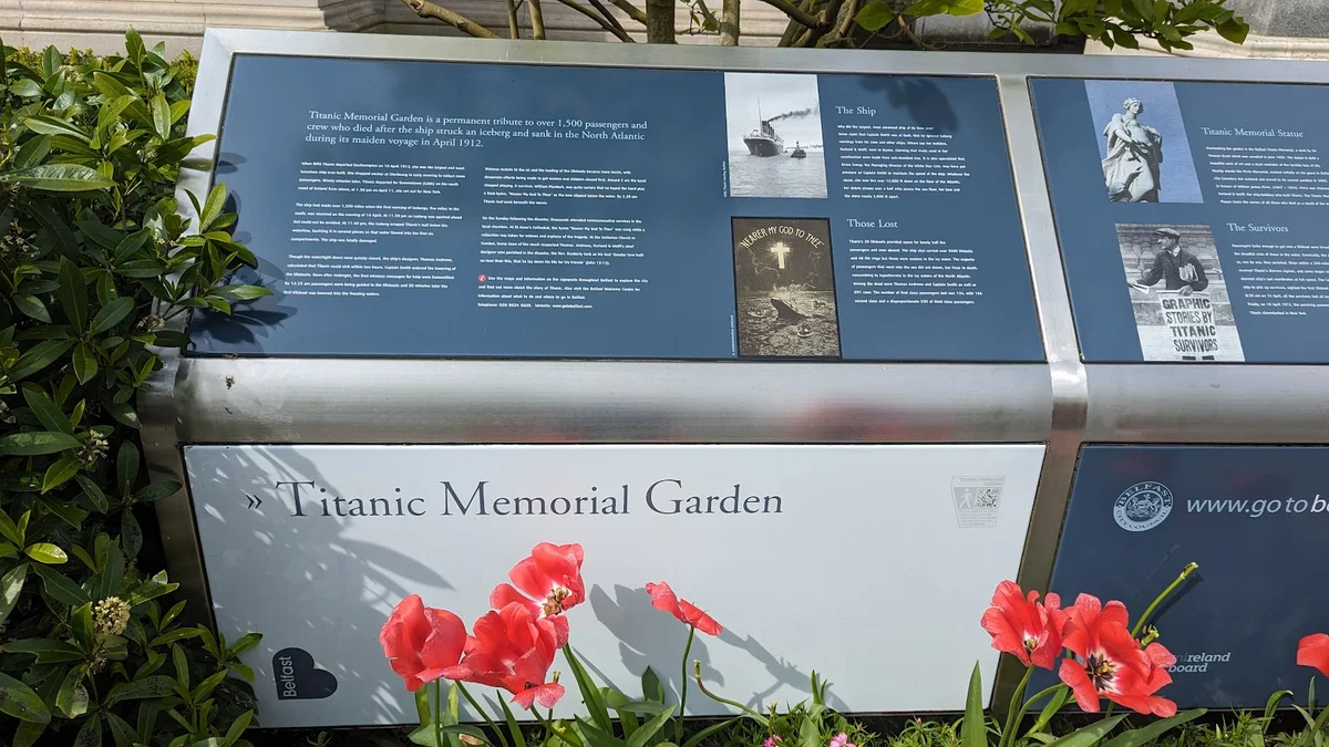 The Titanic Memorial Garden