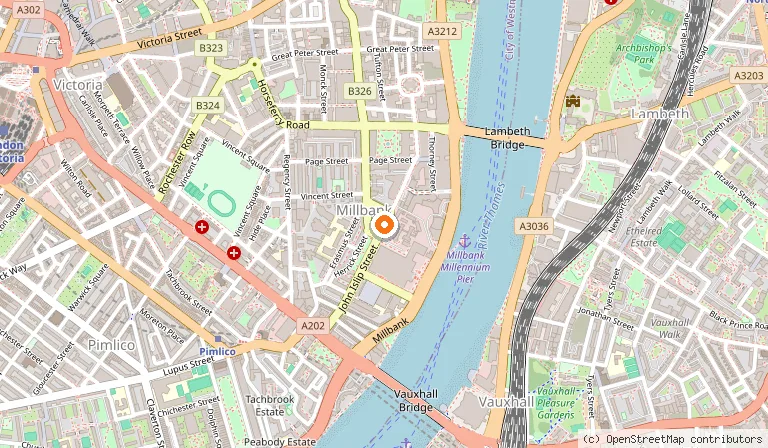 Map showing the location of The Westminster London, Curio Collection by Hilton in London