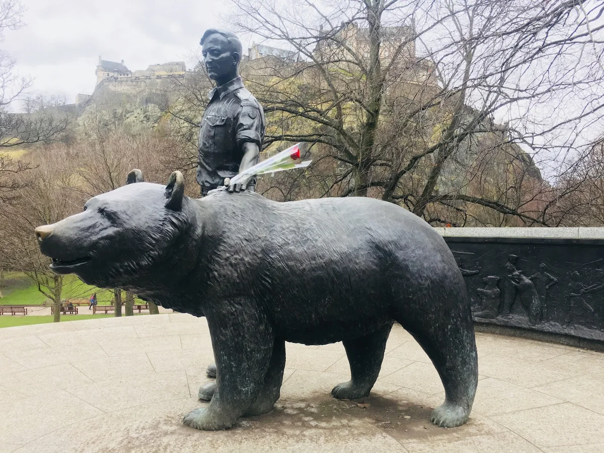 Wojtek the Soldier Bear Memorial