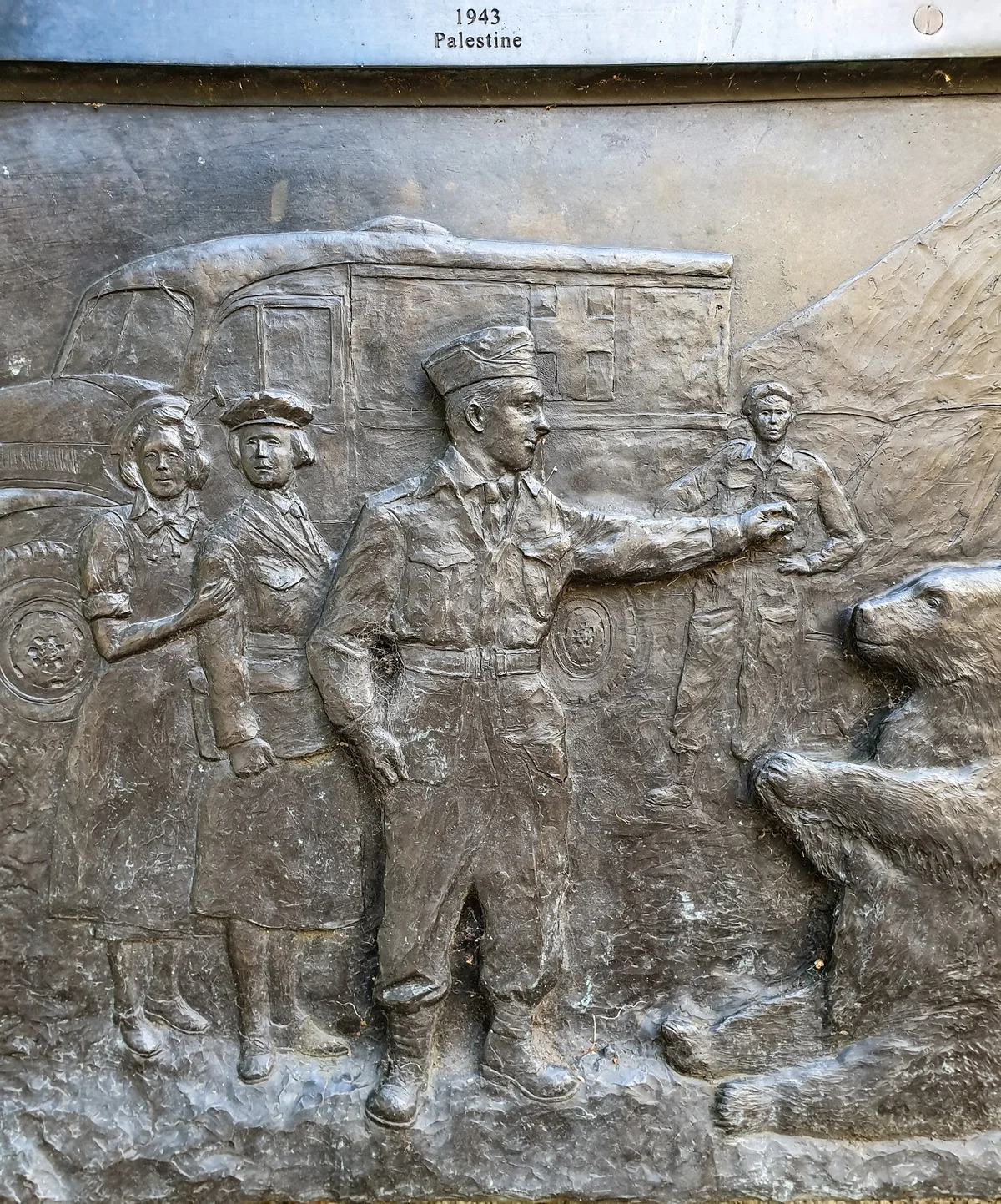 Wojtek the Soldier Bear Memorial