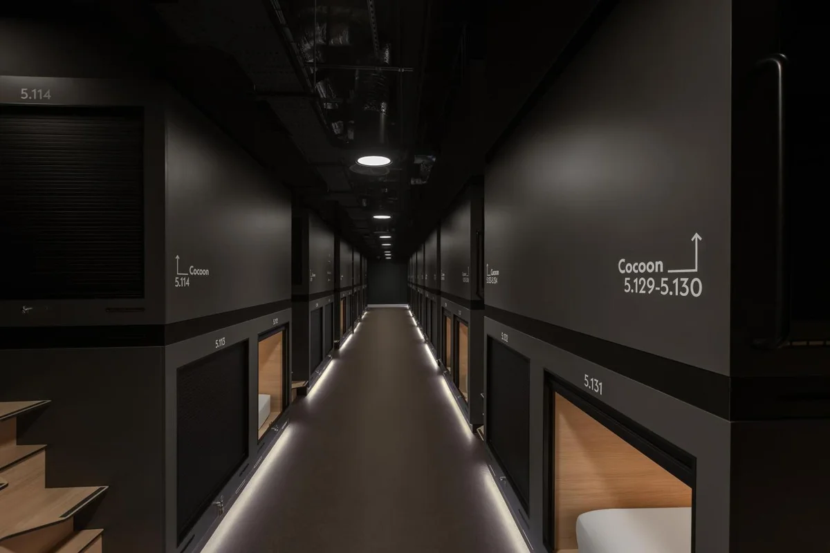 Zedwell Capsule Hotel Piccadilly Circus